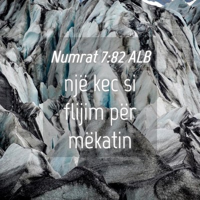 Picture 04 - Numrat 7:82 ALB - një kec si flijim për - Bible Verse Picture