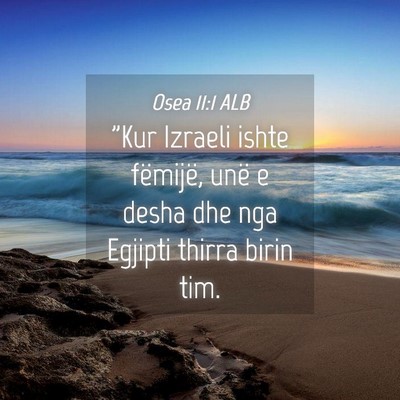 Picture 04 - Osea 11:1 ALB - 