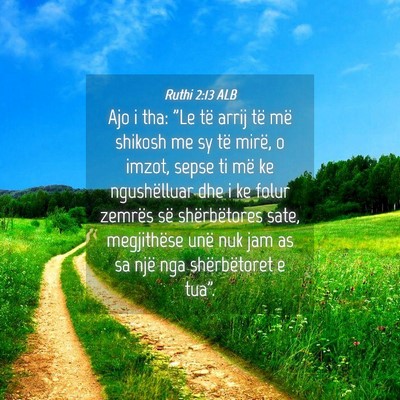 Picture 04 - Ruthi 2:13 ALB - Ajo i tha: 