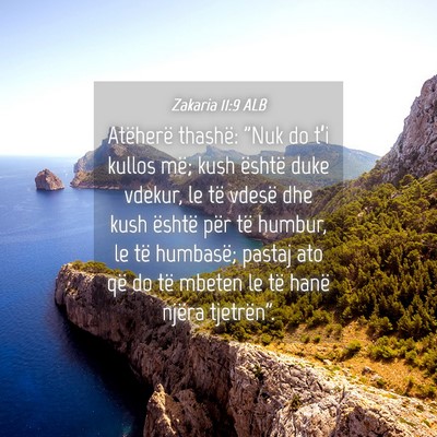 Picture 04 - Zakaria 11:9 ALB - Atëherë thashë: 