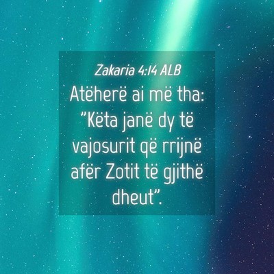Picture 04 - Zakaria 4:14 ALB - Atëherë ai më tha: 