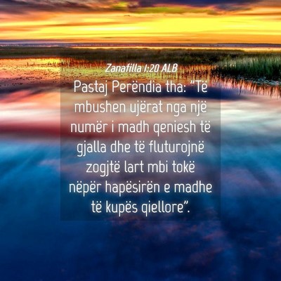Picture 04 - Zanafilla 1:20 ALB - Pastaj Perëndia tha: 