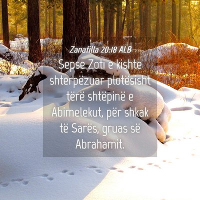 Picture 04 - Zanafilla 20:18 ALB - Sepse Zoti e kishte shterpëzuar plotësisht - Bible Verse Picture