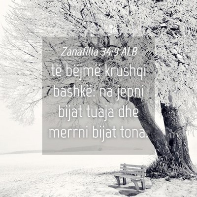 Picture 04 - Zanafilla 34:9 ALB - të bëjmë krushqi bashkë: na jepni bijat tuaja - Bible Verse Picture