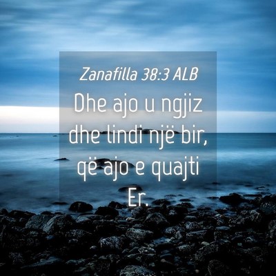 Picture 04 - Zanafilla 38:3 ALB - Dhe ajo u ngjiz dhe lindi një bir, që ajo e - Bible Verse Picture