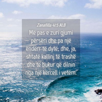 Picture 04 - Zanafilla 41:5 ALB - Më pas e zuri gjumi përsëri dhe pa një - Bible Verse Picture