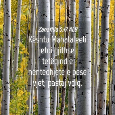 Picture 04 - Zanafilla 5:17 ALB - Kështu Mahalaleeli jetoi gjithsej tetëqind e - Bible Verse Picture