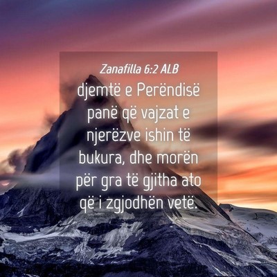 Picture 04 - Zanafilla 6:2 ALB - djemtë e Perëndisë panë që vajzat e - Bible Verse Picture