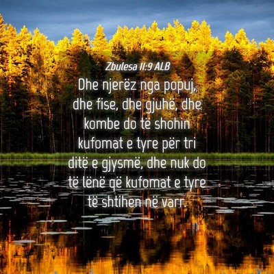 Picture 04 - Zbulesa 11:9 ALB - Dhe njerëz nga popuj, dhe fise, dhe gjuhë, dhe - Bible Verse Picture