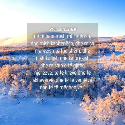 Picture 04 - Zbulesa 19:18 ALB - që të hani mish mbretërish, dhe mish - Bible Verse Picture