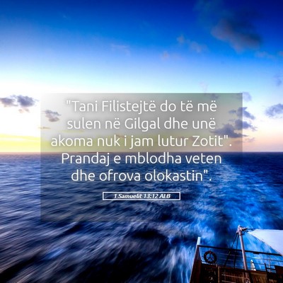 Picture 05 - 1 Samuelit 13:12 ALB - 