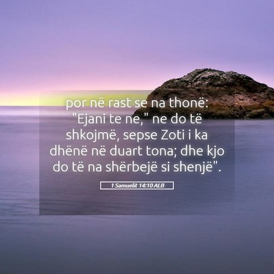 Picture 05 - 1 Samuelit 14:10 ALB - por në rast se na thonë: 