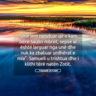 Picture 05 - 1 Samuelit 15:11 ALB - 