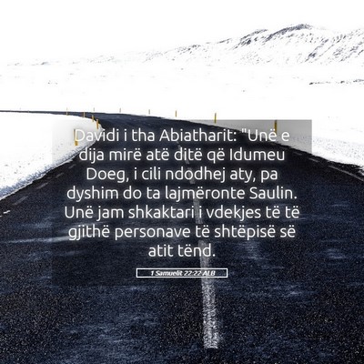 Picture 05 - 1 Samuelit 22:22 ALB - Davidi i tha Abiatharit: 