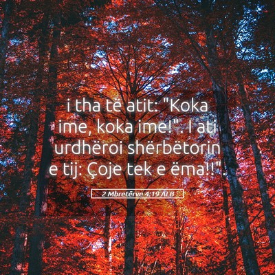 Picture 05 - 2 Mbretërve 4:19 ALB - i tha të atit: 
