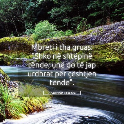Picture 05 - 2 Samuelit 14:8 ALB - Mbreti i tha gruas: 