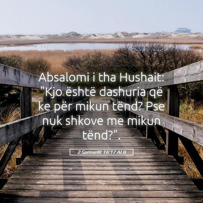 Picture 05 - 2 Samuelit 16:17 ALB - Absalomi i tha Hushait: 