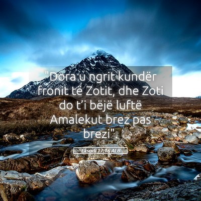 Picture 05 - Eksodi 17:16 ALB - 
