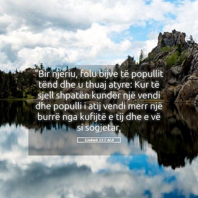Picture 05 - Ezekieli 33:2 ALB - 