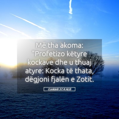 Picture 05 - Ezekieli 37:4 ALB - Më tha akoma: 