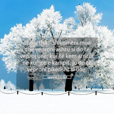 Picture 05 - Gjyqtarët 7:17 ALB - dhe u tha: 