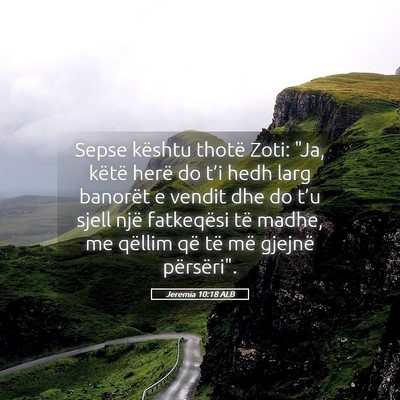 Picture 05 - Jeremia 10:18 ALB - Sepse kështu thotë Zoti: 