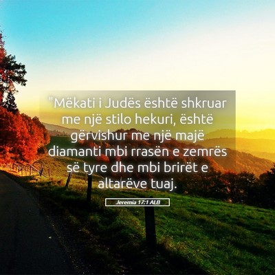 Picture 05 - Jeremia 17:1 ALB - 