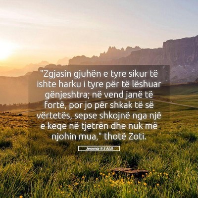 Picture 05 - Jeremia 9:3 ALB - 