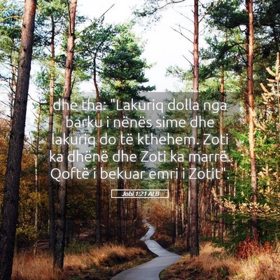 Picture 05 - Jobi 1:21 ALB - dhe tha: 