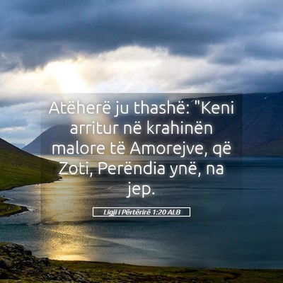 Picture 05 - Ligji i Përtërirë 1:20 ALB - Atëherë ju thashë: 