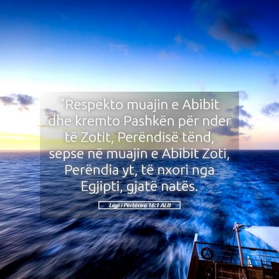 Picture 05 - Ligji i Përtërirë 16:1 ALB - 