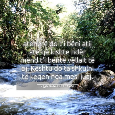 Picture 05 - Ligji i Përtërirë 19:19 ALB - atëherë do t’i bëni atij atë që kishte - Bible Verse Picture