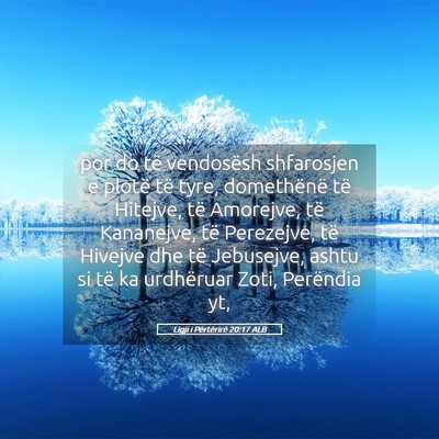 Picture 05 - Ligji i Përtërirë 20:17 ALB - por do të vendosësh shfarosjen e plotë të - Bible Verse Picture