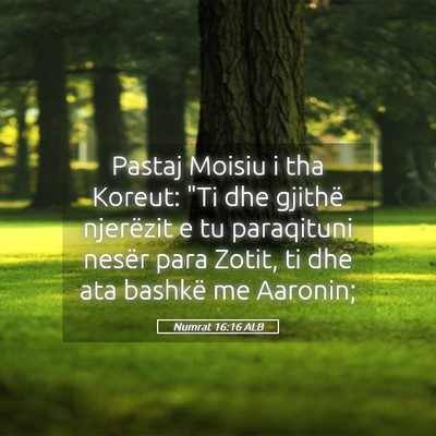 Picture 05 - Numrat 16:16 ALB - Pastaj Moisiu i tha Koreut: 