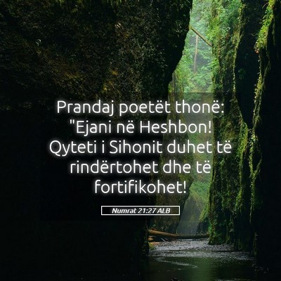 Picture 05 - Numrat 21:27 ALB - Prandaj poetët thonë: 