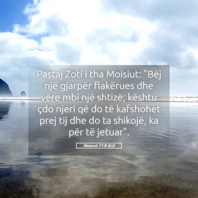 Picture 05 - Numrat 21:8 ALB - Pastaj Zoti i tha Moisiut: 