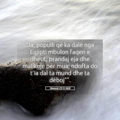 Picture 05 - Numrat 22:11 ALB - 
