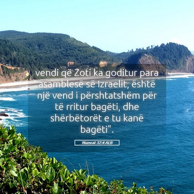 Picture 05 - Numrat 32:4 ALB - vendi që Zoti ka goditur para asamblesë së - Bible Verse Picture