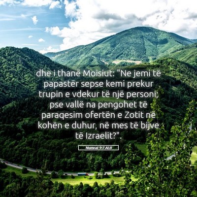 Picture 05 - Numrat 9:7 ALB - dhe i thanë Moisiut: 