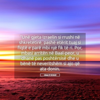 Picture 05 - Osea 9:10 ALB - 