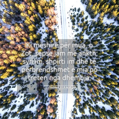 Picture 05 - Psalmet 31:9 ALB - Ki mëshirë për mua, o Zot, sepse jam me ankth; - Bible Verse Picture