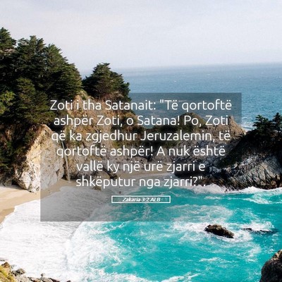 Picture 05 - Zakaria 3:2 ALB - Zoti i tha Satanait: 