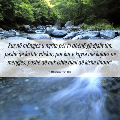 Picture 06 - 1 Mbretërve 3:21 ALB - Kur në mëngjes u ngrita për t’i dhënë gji - Bible Verse Picture