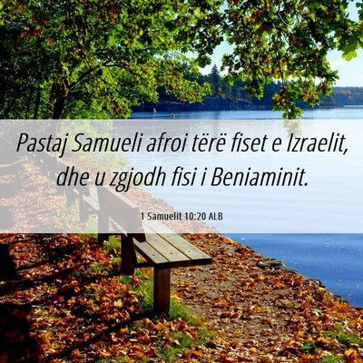 Picture 06 - 1 Samuelit 10:20 ALB - Pastaj Samueli afroi tërë fiset e Izraelit, dhe - Bible Verse Picture