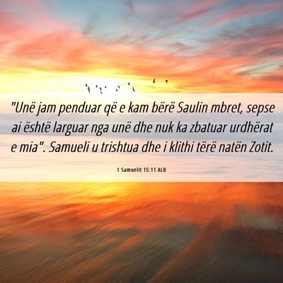 Picture 06 - 1 Samuelit 15:11 ALB - 