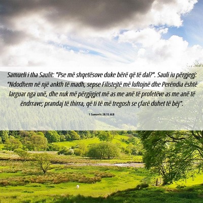 Picture 06 - 1 Samuelit 28:15 ALB - Samueli i tha Saulit: 
