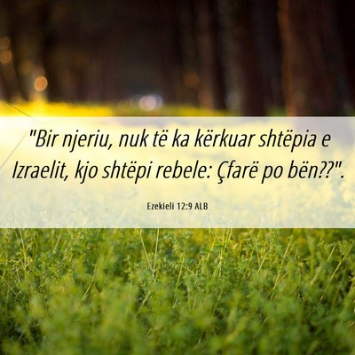 Picture 06 - Ezekieli 12:9 ALB - 