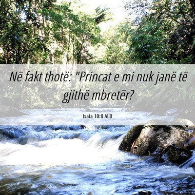 Picture 06 - Isaia 10:8 ALB - Në fakt thotë: 