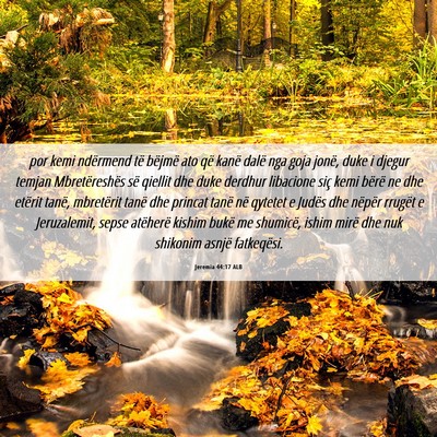 Picture 06 - Jeremia 44:17 ALB - por kemi ndërmend të bëjmë ato që kanë - Bible Verse Picture