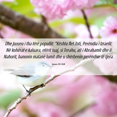 Picture 06 - Jozueu 24:2 ALB - Dhe Jozueu i tha tërë popullit: 